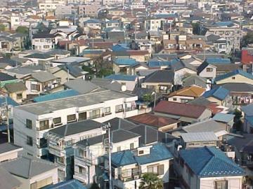 Tokyo urban sprawl