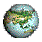 地球がグルグル